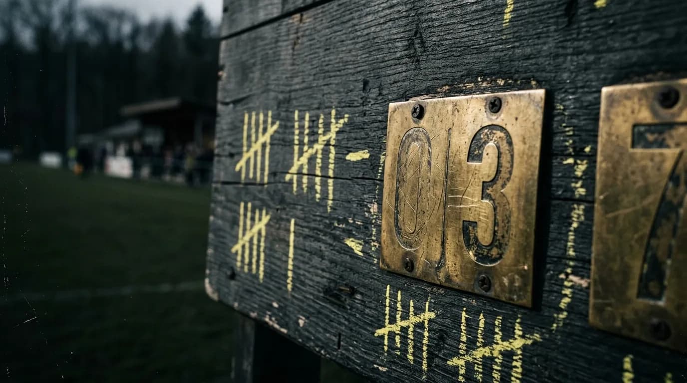 Scoreboard mit Strichliste